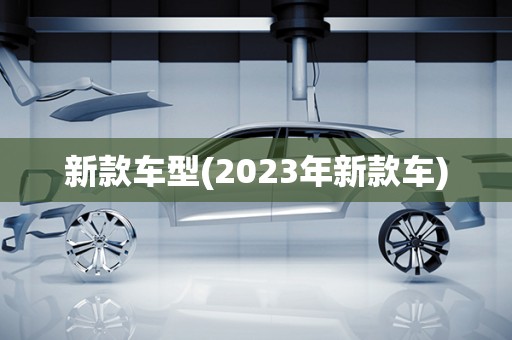 新款车型(2023年新款车)